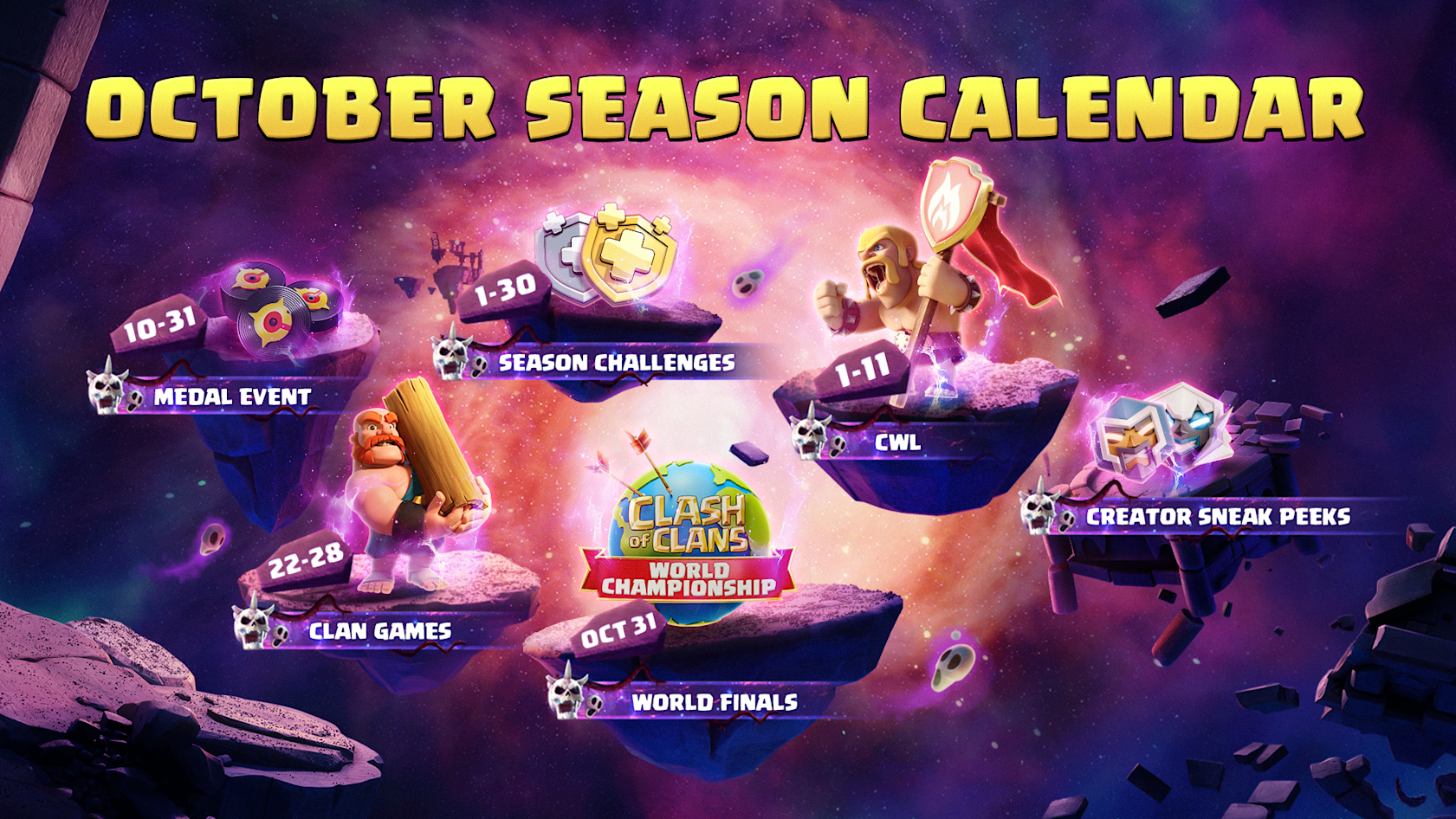 Clash-O-Ween 2025: Chaos From Above event banner
